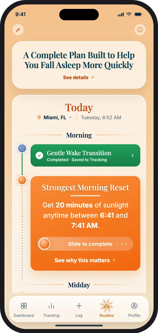 VitalSun — a daily sun routine, built for your goals