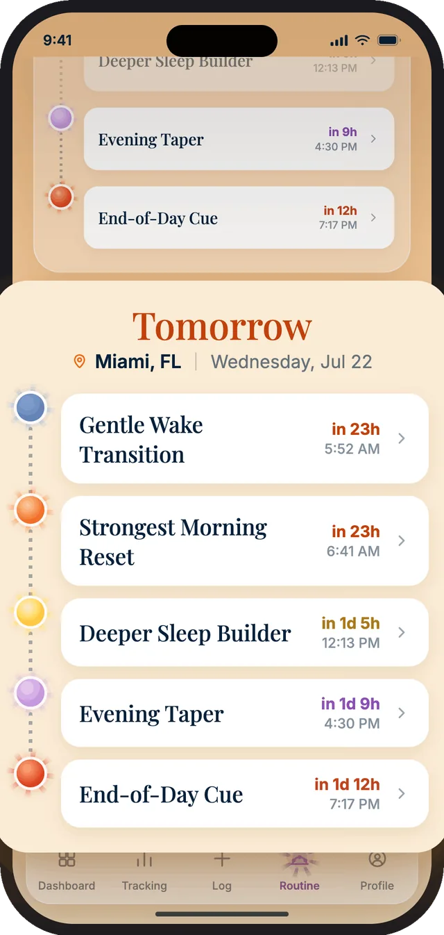 VitalSun — know tomorrow's routine before it arrives